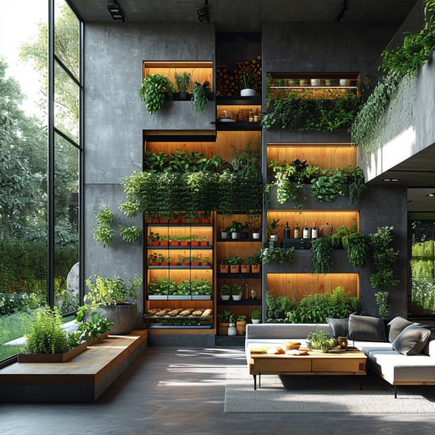 Indoor hydroponic garden DIY 4