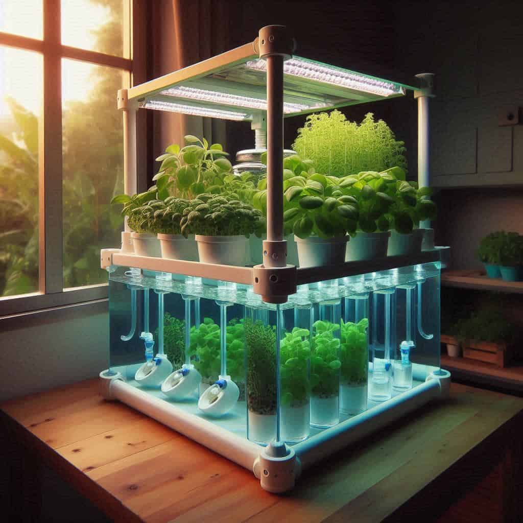 Deep water culture hydroponics DIY