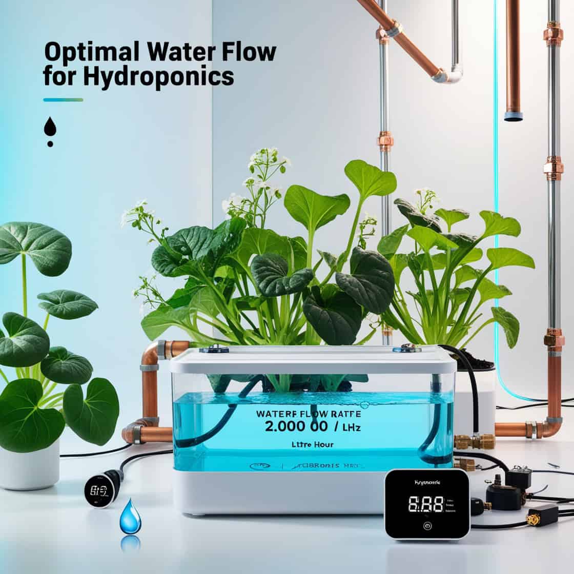 How Much Water Flow for Hydroponics
