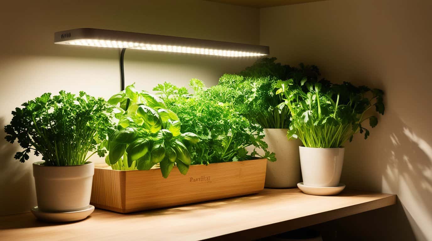 How to Set Up a Grow Light System for Herbs