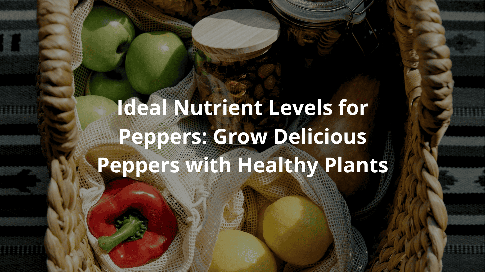 Ideal Nutrient Levels for Peppers